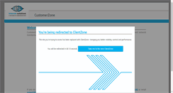 Desktop Screenshot of customerzone.is.co.ke